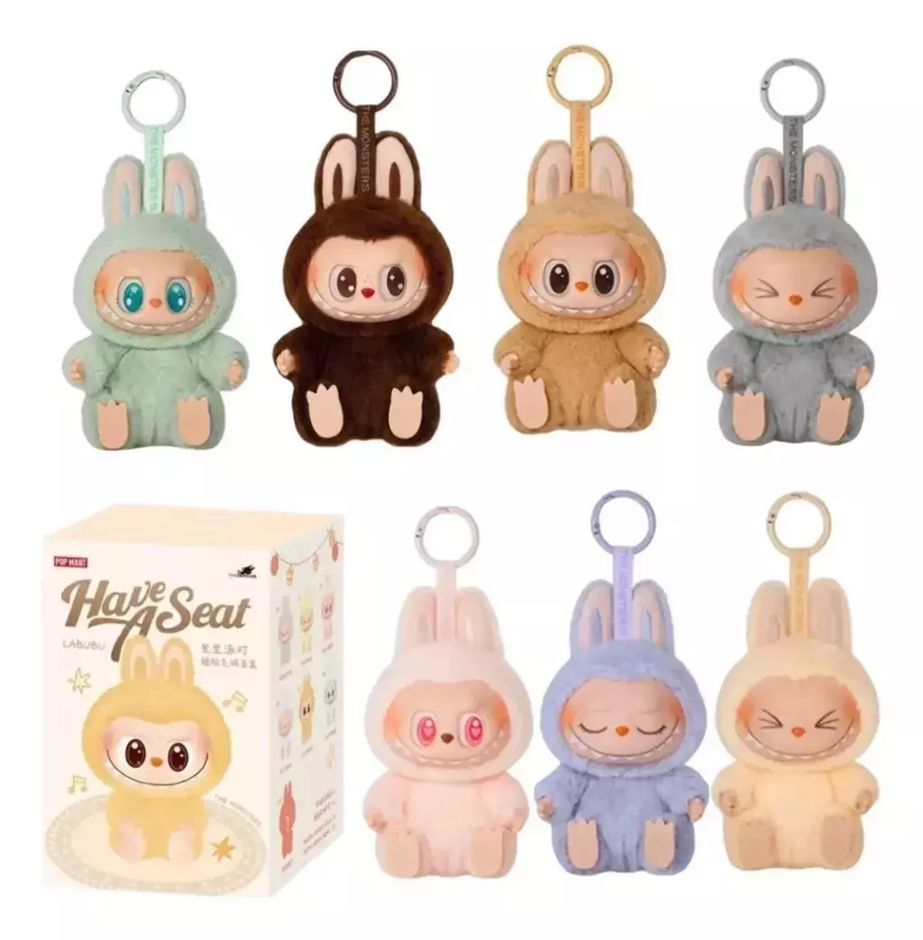 A Labubu doll used as a stylish bag charm